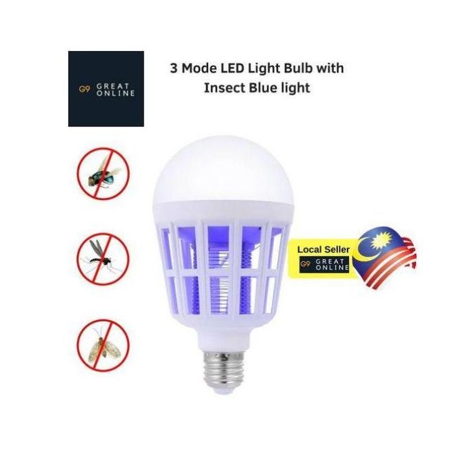 Electric Mosquito/Flies Killer Bulb