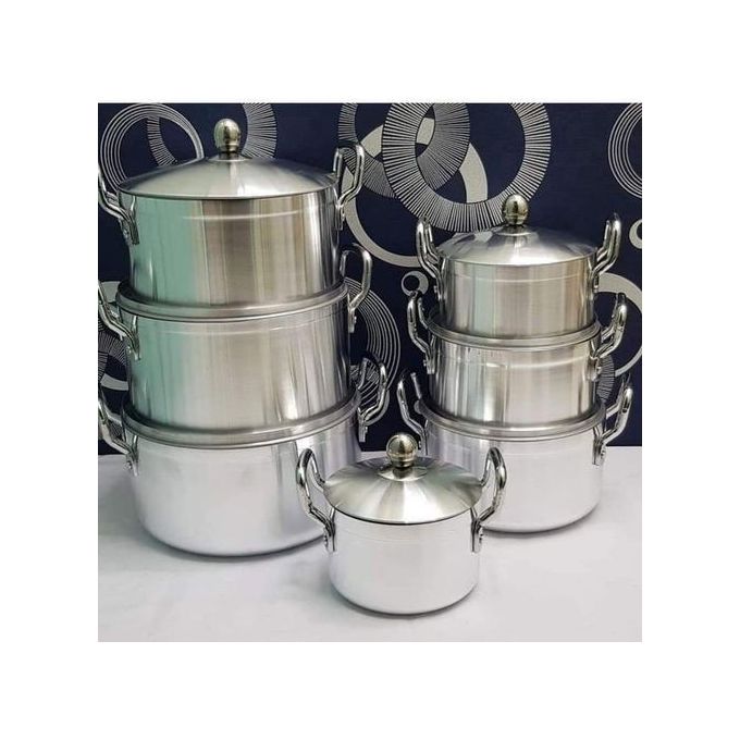 TC 17 Pieces Heavy Aluminium Cooking Pot Sufuria Set