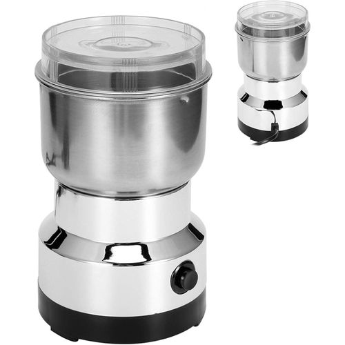 Multifunctinal Electric Coffee Grinder, Kitchen Grains Nuts Beans Spices Milling Machine Coffee Grinder with Dry Grains and Green Beans for Home