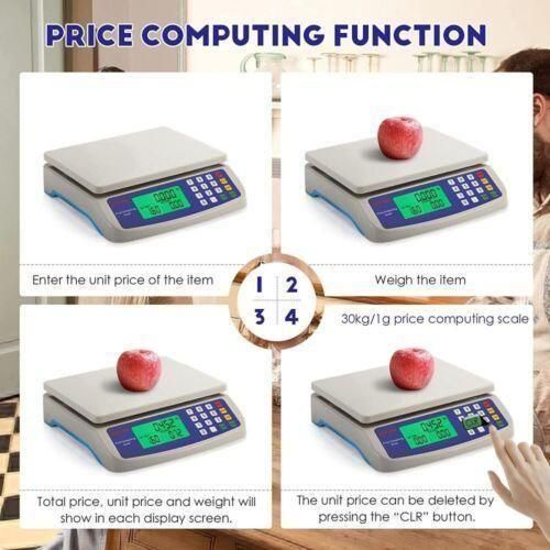40KG electronic digital price computing scale/price computing scale/electronic kitchen scale