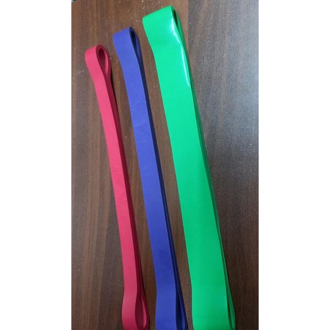 Three-piece resistance bands
