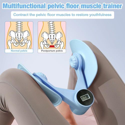 Women's p-elvic floor muscle trainer, thigh trainer, postpartum p-elvic exerciser