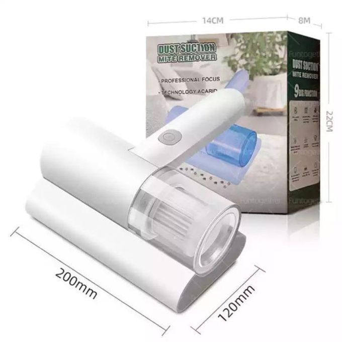 High Power 10kPa UV Cordless Vacuum – Anti-Mite Cleaner for Mattress &amp; Pillow