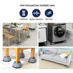 Universal washing machine/ refrigerator foot pads
