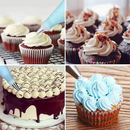 284PCS Home DIY Paper Cup Creative Cake Making Tool Set