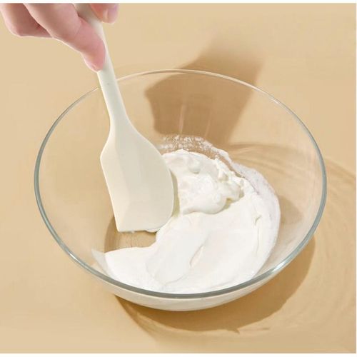 4pcs Mini Kitchen Baking Tools Set - Small Silicone Spatula, Whisk, Brush for Non-Stick Cookware