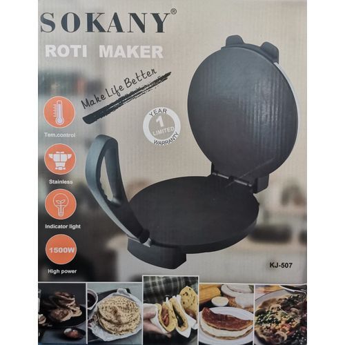 Sokany New Design Electric Automatic Roti  Chapati Maker