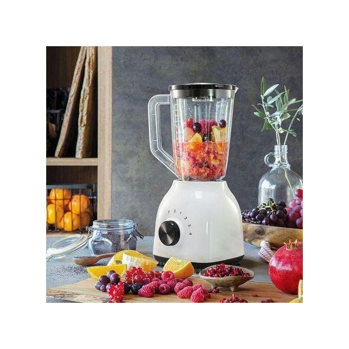 AILYONS Blender 2 In 1 With Grinder Machine -WHITE,