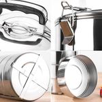 Pureliving 3-Layer Stainless Steel Lunch Box