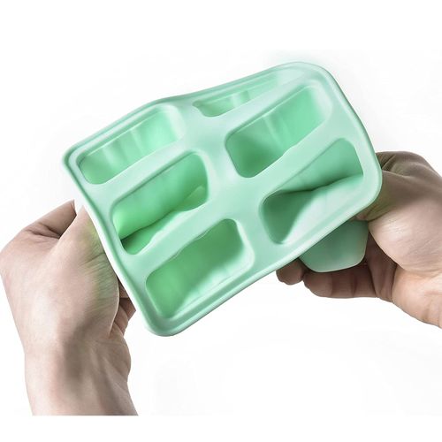 Homemade Popsicle Mould With Silicone Funnel And Cleaning Brush