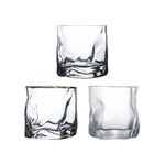 Nice One Set of 6pcs 300ML High Quality Shining Whiskey Glasses  Cup (ES7040 GLASS CUP C)