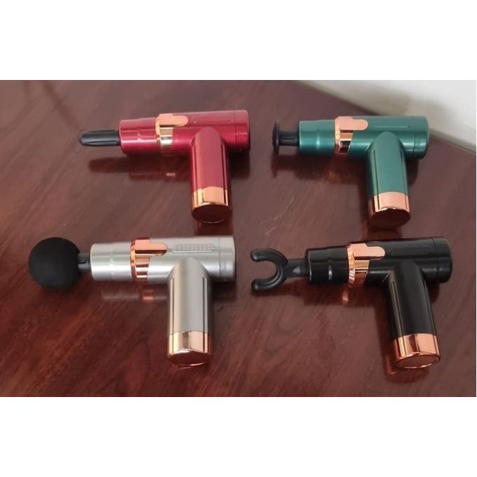 Rechargeable 6 Speed Fascial Massage Gun with 4 different massage heads Ksh 3478