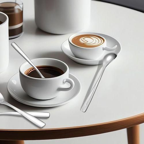 Pureliving 6PCS Stainless Steel Coffee Spoons Set