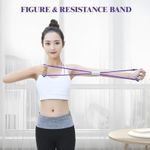 2 Pcs Resistance Band - Full Body Workout for Home &amp; Gym
