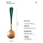 6PCS Stainless Steel Coffee Spoons Set