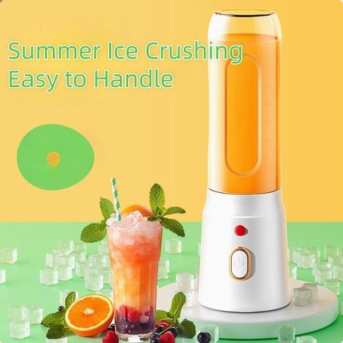 Portable Dual Cup USB Juicer - White