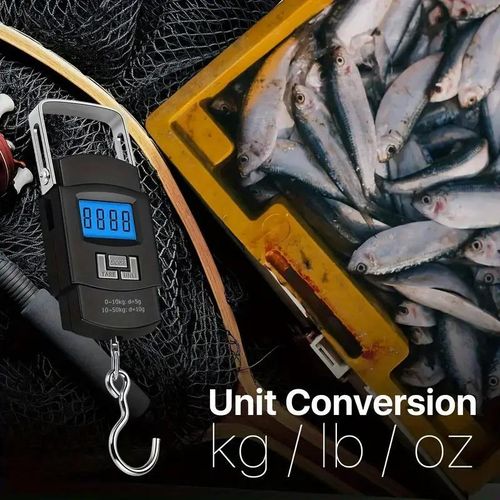 Luggage Scale Portable Digital Hanging Scale for Travel, Suitcase Weight Scale 110Lb/ 50kg Capacity