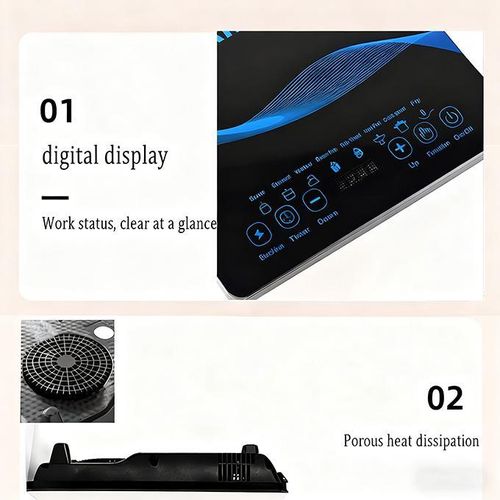 Household multi-function induction cooker 2200w high-power hot pot cooking Congee intelligent integration