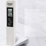 White LCD Digital Salinity and Temperature Meter for Aquariums and Ponds