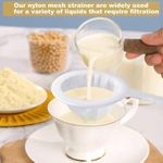 Nylon Fine Mesh Strainer with Handle