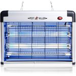 20W Lamps 2800V Grid, Plug-in Hanging Insect Trap for Mosquito, Moth, Fly Killer Indoor Use