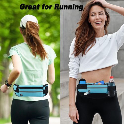 Sporty Waist Belt Bag with Phone Holder, Ideal for Runners - Comfortable and Stylish Running Belt for Men and Women