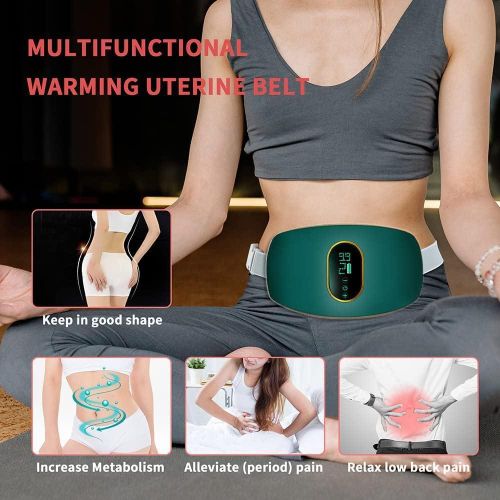 Multifunctional Massage Belt, USB Port Fitness Equipment, Odorless Plastic, Designed for Activity Counter - Green