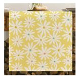 188*33cm floral print rectangular tablecloth suitable for family dining