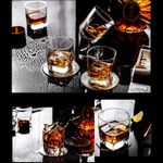 Nice One Set of 6pcs 280ML High Quality Glass Whiskey Glass Glassware Cup 309C