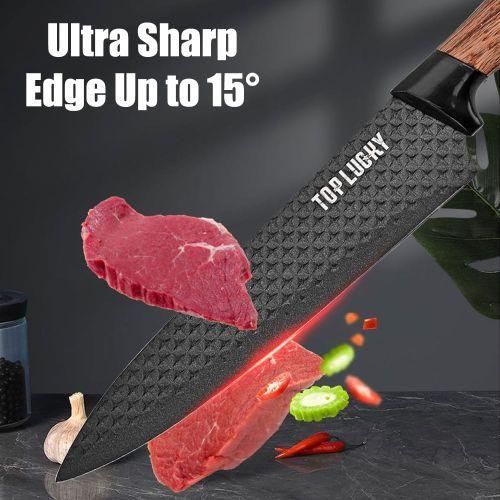 6-piece Professional Chef's Rust-proof Kitchen Kn-ife S-et