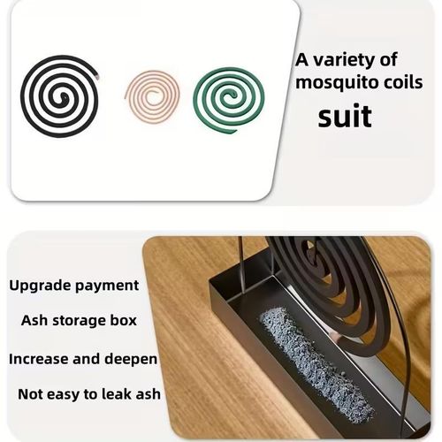 1pc Mosquito Coil Stand, Metal Material, Suitable for Hanging Mosquito Coils or Sandalwood Incense, Applicable to Decorating Living Rooms/Bedrooms and for Outdoor Camping