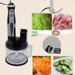 Sokany 8 in 1 Hand Blender Set-Handheld Stick Blender With Chopping Bowl, Whisk &amp; 1L Measuring Jug,700W Polished With Turbo Speed ,Perfect For Soup, Smoothies, Puree, Dip, Baby Food &amp; Chopped Vegetables