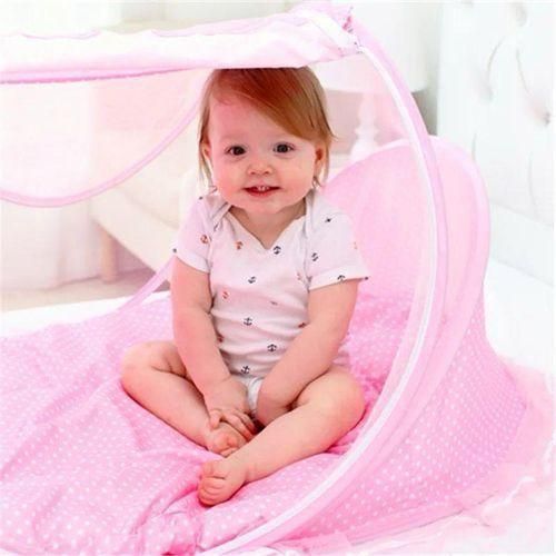 Portable Foldable Baby Netting Polyes Newborn Sleep Bed Travel Baby Mosquito Nets