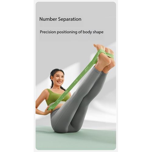 Pilates Yoga Stretch Resistance Elastic Bands for Exercise Fitness Gym Home Workout Physical Therapy