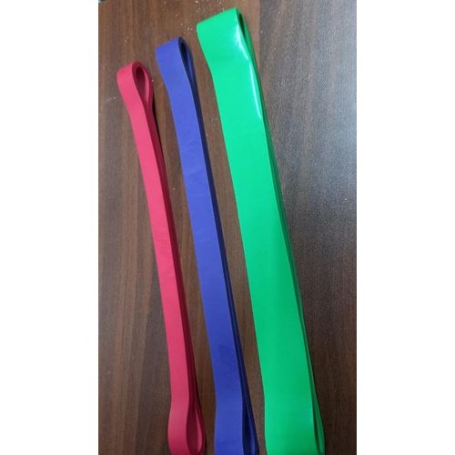 Three-piece resistance bands