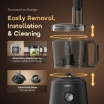 Oraimo OmniBlend 1500W 4 in 1 Juicing, Blending chopping &amp; grinding Multifunctional Blender