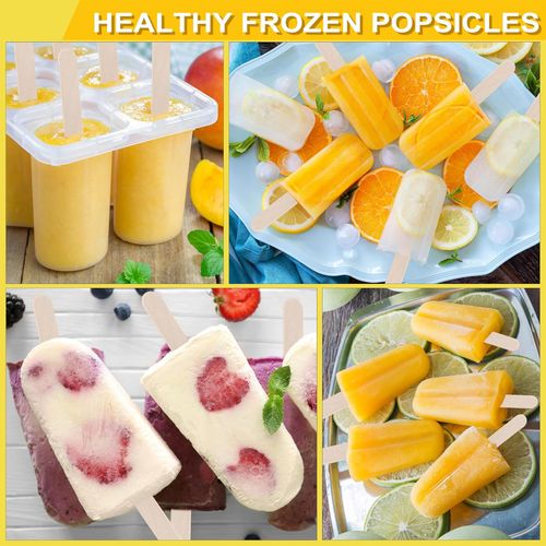 100pcs Natural Wooden Food Grade Craft Sticks