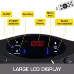 Whole Body Vibration Plate Fitness Machine – Slimming &amp; Fat Burning Exercise Platform, 99 Speed Levels, 180kg Capacity