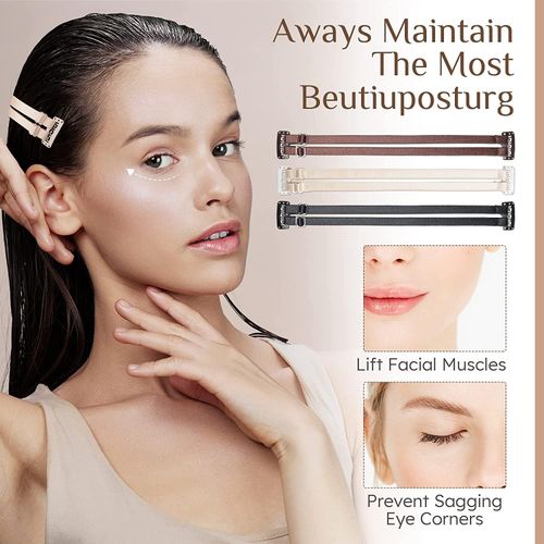 Facelift Bands With Clips 3pcs