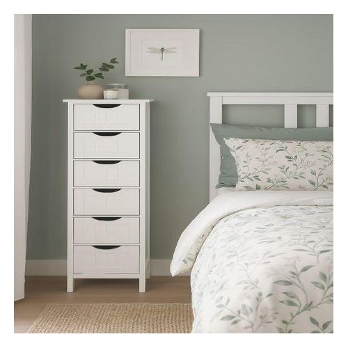 LASA White Storage Cabinet - Compact Organizer for Any Space