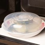 12pcs Microwave Safe Cover Dish Plate Lid Hot Food Lids For Kitchen