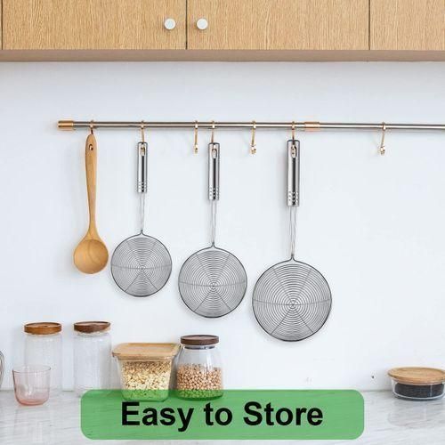 Pureliving Stainless Steel Spider Strainer Skimmer