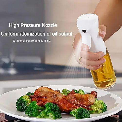 200ml White Kitchen Oil Sprayer Bottle With Free Gifts