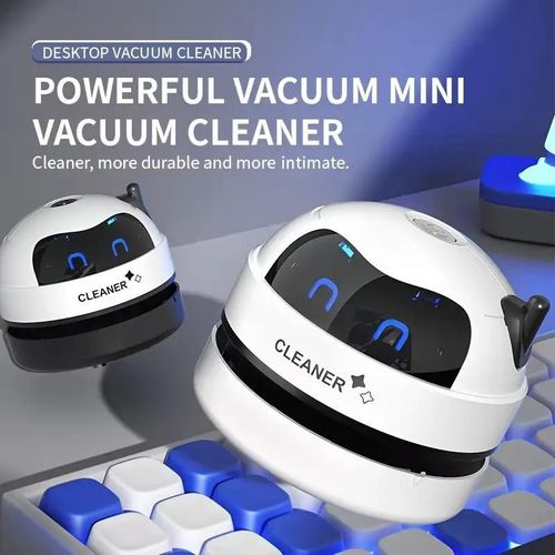 Desktop vacuum cleaner powerful, dust suction cleaning
