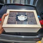 Classic Bamboo Tea Bag Storage Teabag Organizer With Cover