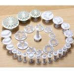 33pcs bake tool flower plunger fondant mold cutter