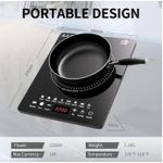 Sokany Single Plate Induction Cooker for Induction Enabled Cookware