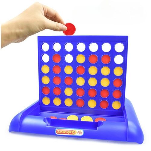 Arsuxeo Connect 4 In A Line Board Game Family Board Game Toys Children Thinking Training Puzzle Toys Mini Chess Kids Toys