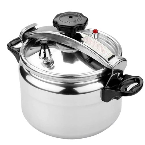 Nunix Aluminium Pressure Cooker - Explosion Proof - 7  Litres - Silver