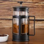 Super Glass Ltd Coffee Tea Maker French coffee Press Plunger  Machine with 3-level filtration system